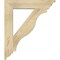 Ekena Millwork Funston Traditional Rough Sawn Bracket, Douglas Fir, 4"W x 24"D x 28"H BKT04X24X28FST01RDF - alternate 3